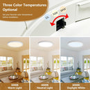 12'' Flush Mount Ceiling light - 3CCT