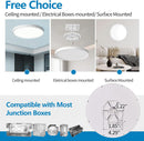12'' Flush Mount Ceiling light - 5K-blue box