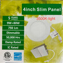 4'' LED Single Colour Temperature Pot Light