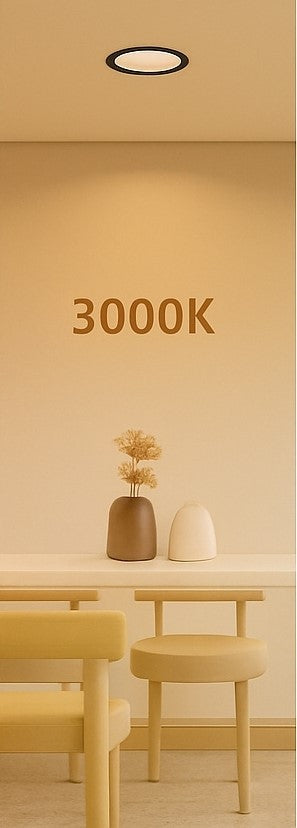 6'' LED Single Colour Temperature Pot Light