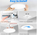 7'' Flush Mount Ceiling light - 5CCT