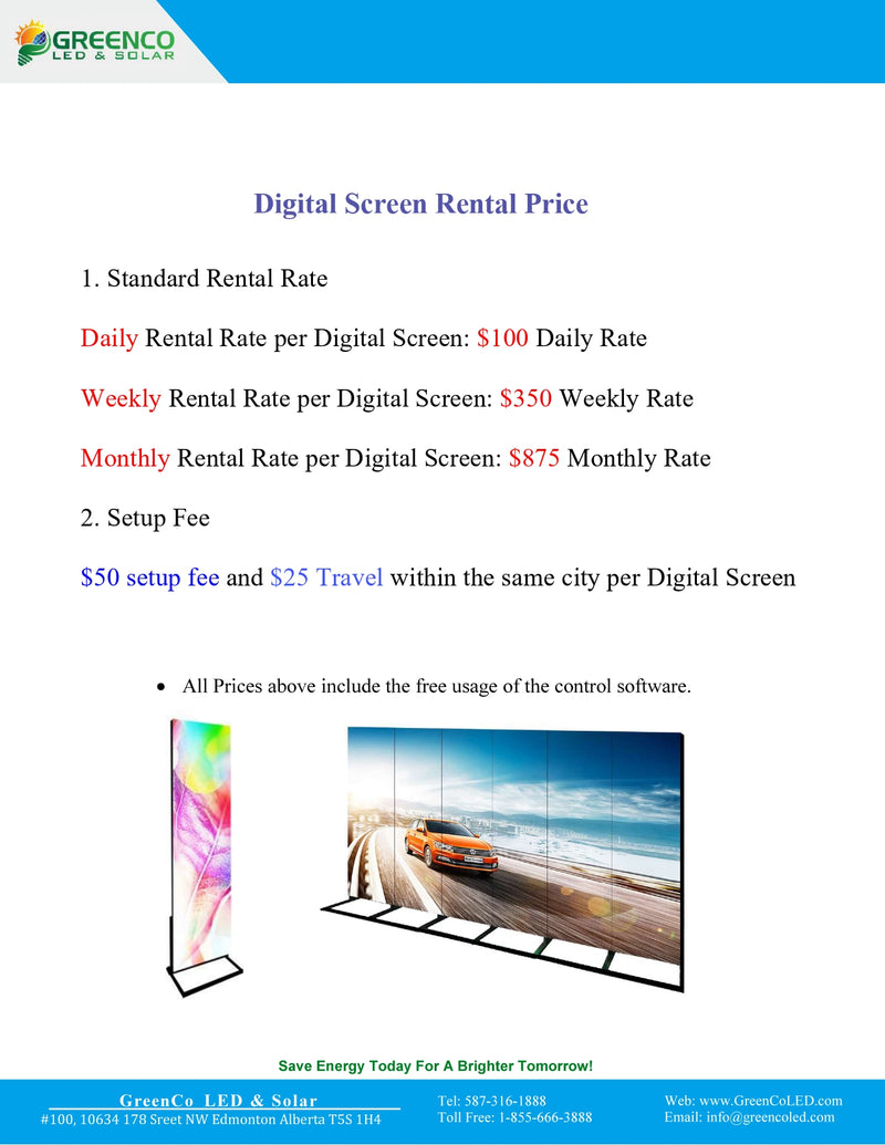 LED Digital Screen