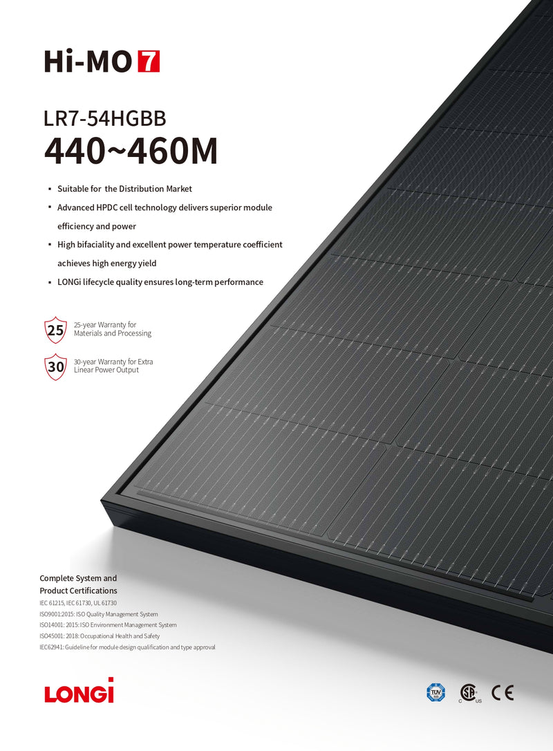 LONGI Bifacial Solar Panel