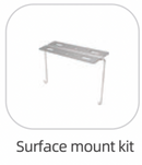 2' LED Flat Linear High Bay Light Accessories