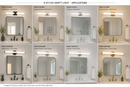 24" LED Vanity Light - 5CCT- Round / Square- V