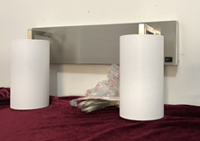 Hotel Series - Double Headboard Sconce-Queen Room