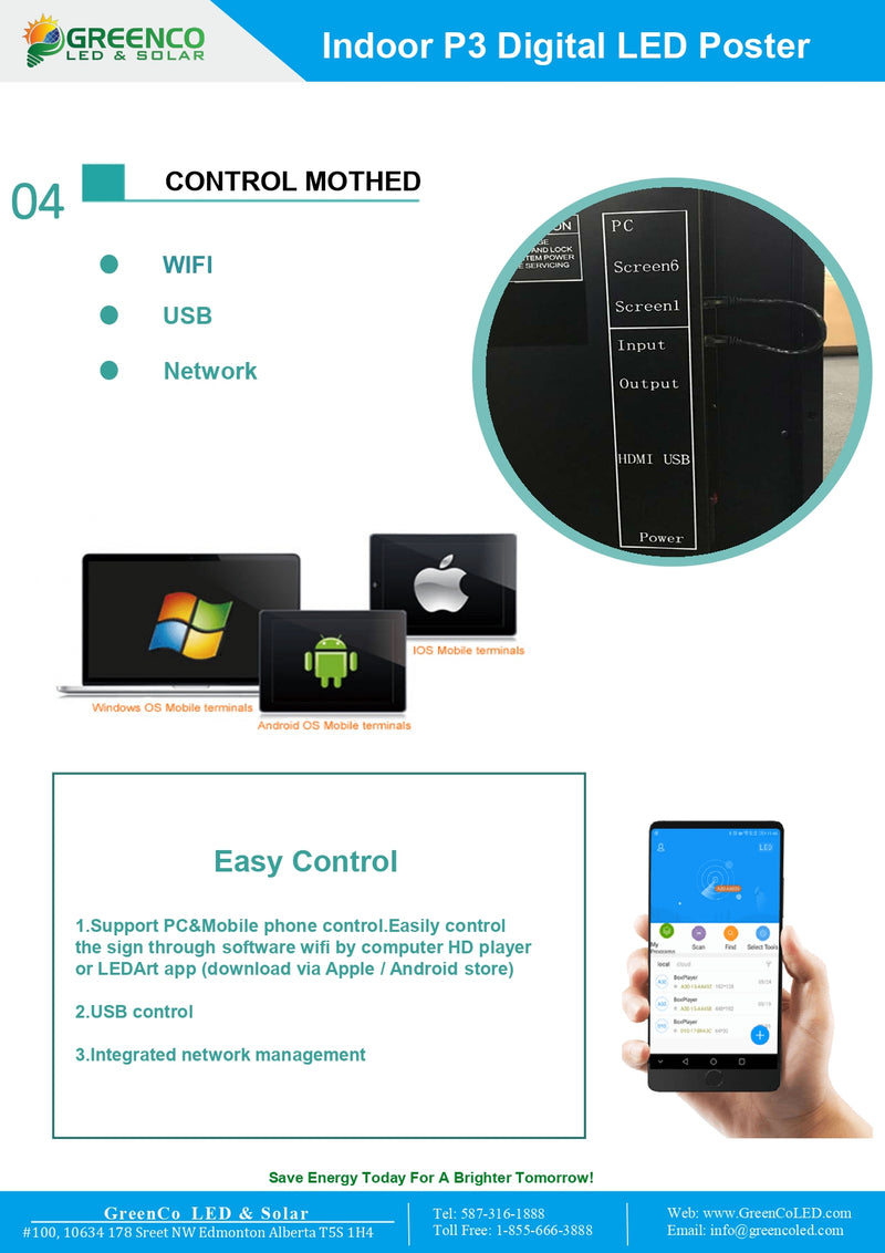 LED Digital Screen