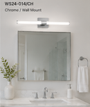 24" LED Vanity Light - 5CCT- Round / Square- V
